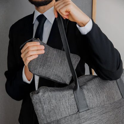 Heathered Black